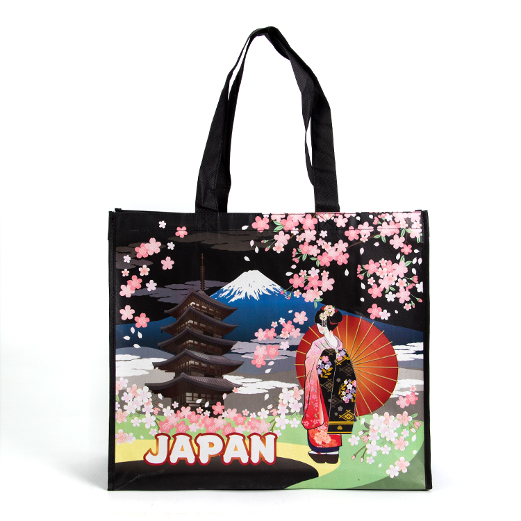 再利用可能 折りたたみ式 カスタマイズ 印刷 トートバッグ